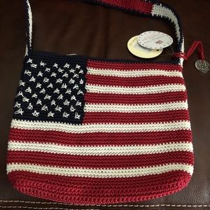 Handmade American Flag Purse
